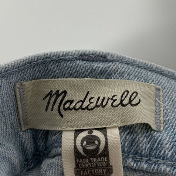 MADEWELL Jeans Women 27 The '90s Straight Ward Wash High Rise NO649 - Picture 14 of 16